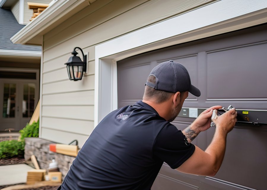 Garage-door work by ABC Garage Door & Repairs in Hempstead, NY