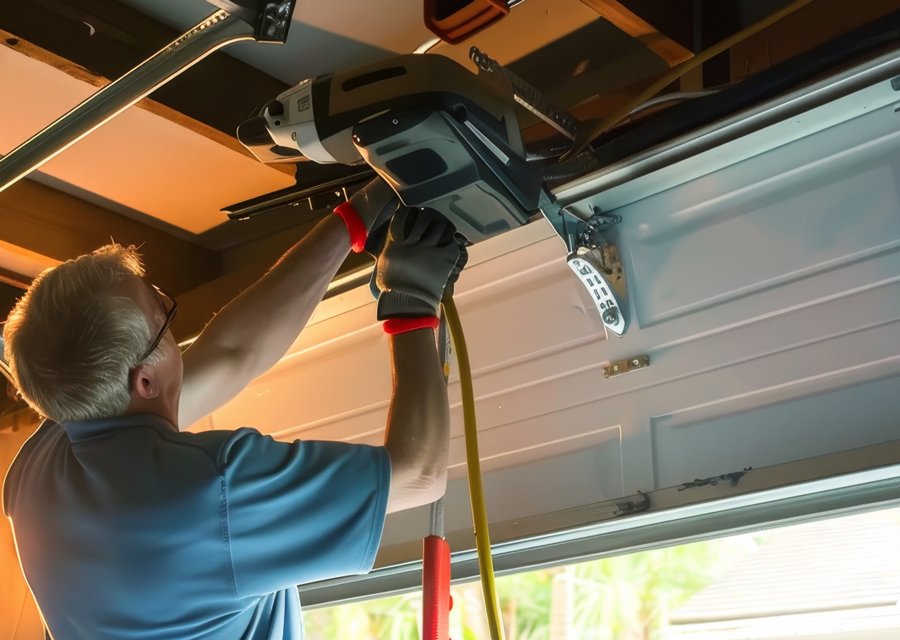 Garage-door work by Upgrade Garage Door & Service in Manassas, VA