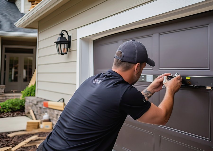 Garage-door work by FastFix Garage Door's Services in Anderson, SC