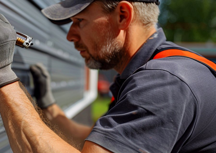 Garage-door work by Long Island Garage Doors And Gates in Diamond Bar, CA