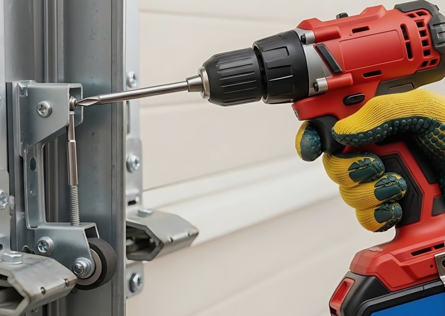 Garage-door work by Advance Garage Doors in Huntington, NY