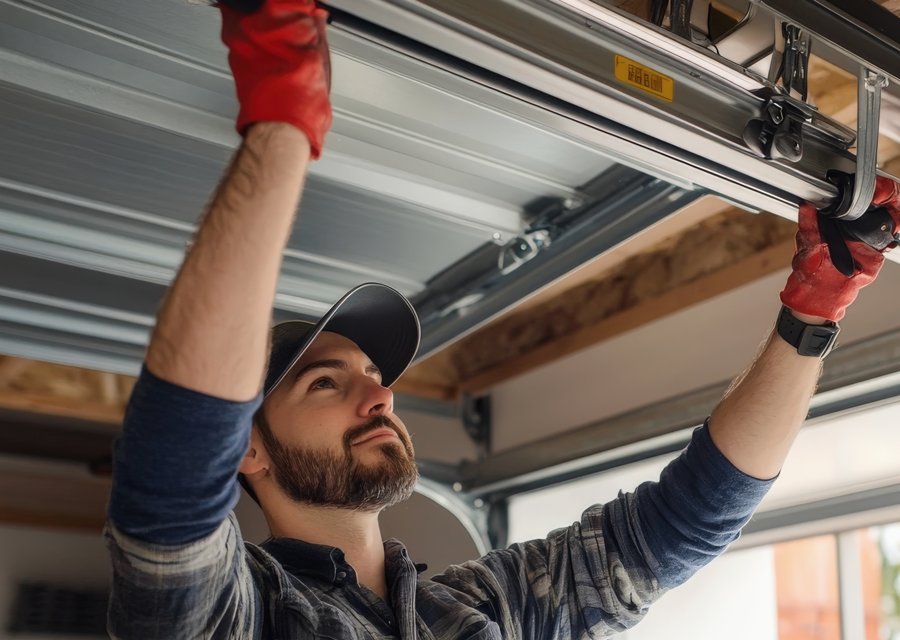Garage-door work by R&S Overhead Garage Door, Inc. in Chesapeake, VA