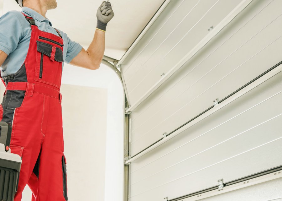 Garage-door work by AER Garage Door Repair in Reston, VA