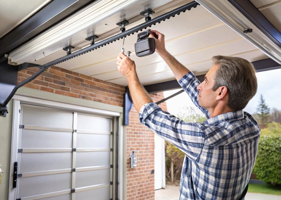 Garage-door work by Novo Garage Door Repair Co in Sallisaw, OK