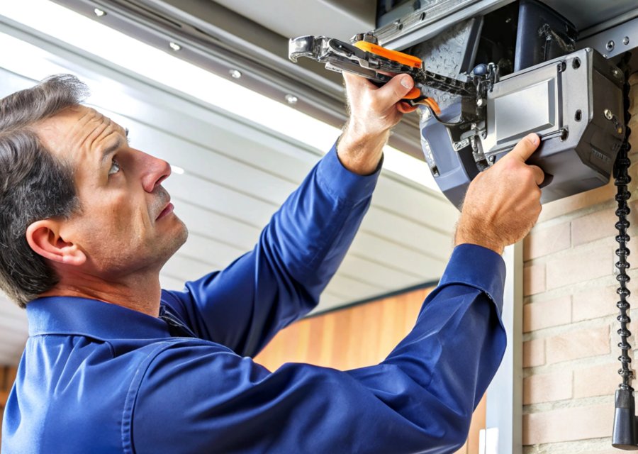 Garage-door work by C & C Garage in Pikesville, MD