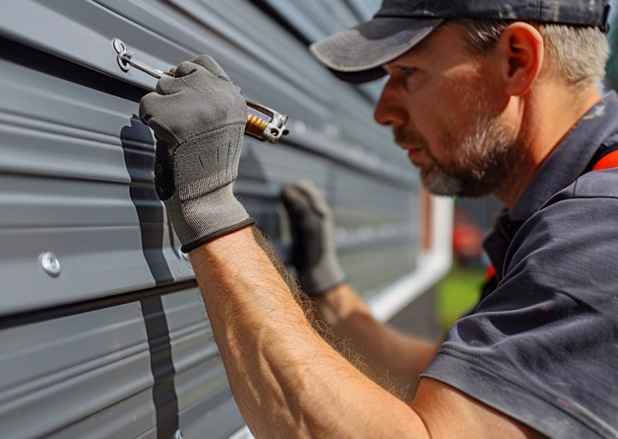 Garage-door work by Jaebin Garage Door Services in Taylor, MI