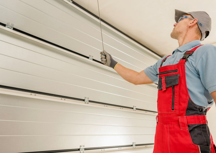 Garage-door work by Bestland Garage Door Service in Fort Myers, FL