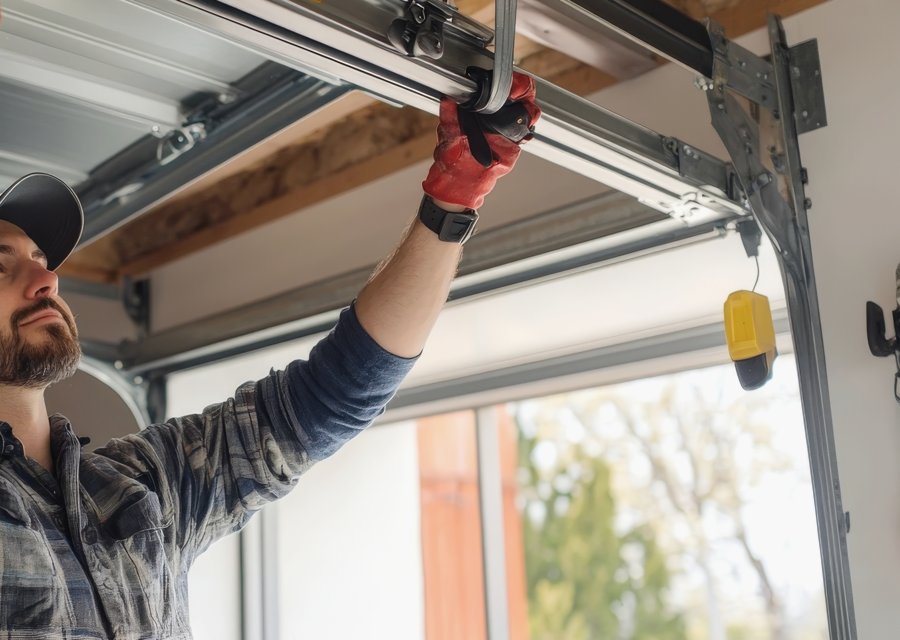 Garage-door work by Hills Garage Door Repair in New York, NY