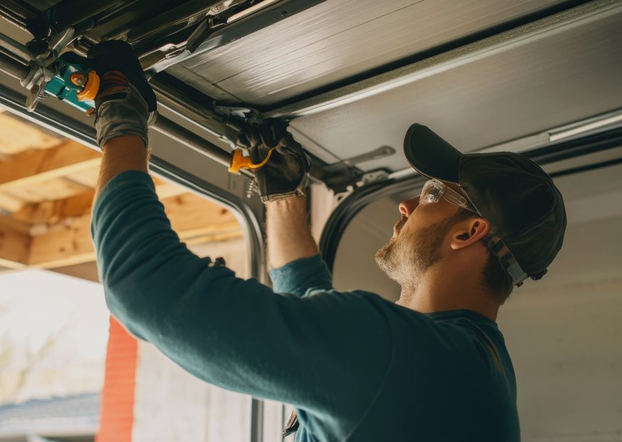 Garage-door work by On-Track Garage Service in Atlanta, GA