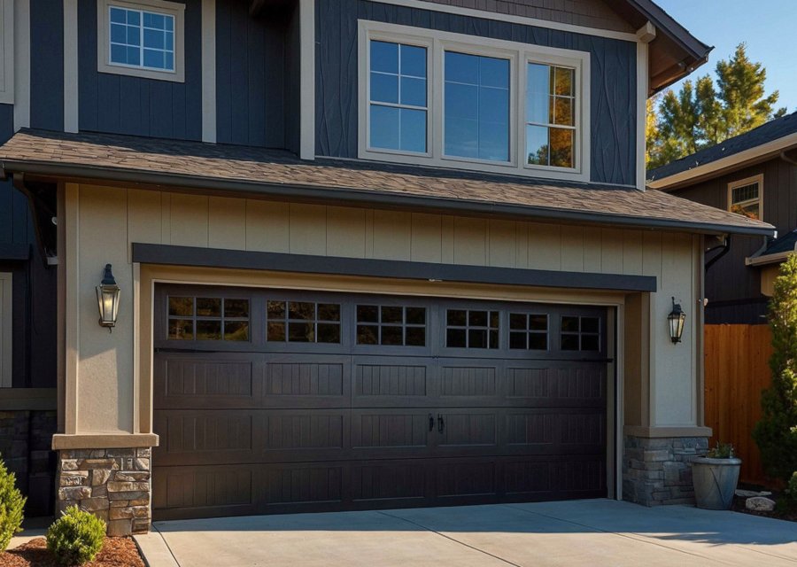 Garage-door work by Roushia's Garage Door Service in Fishers, IN
