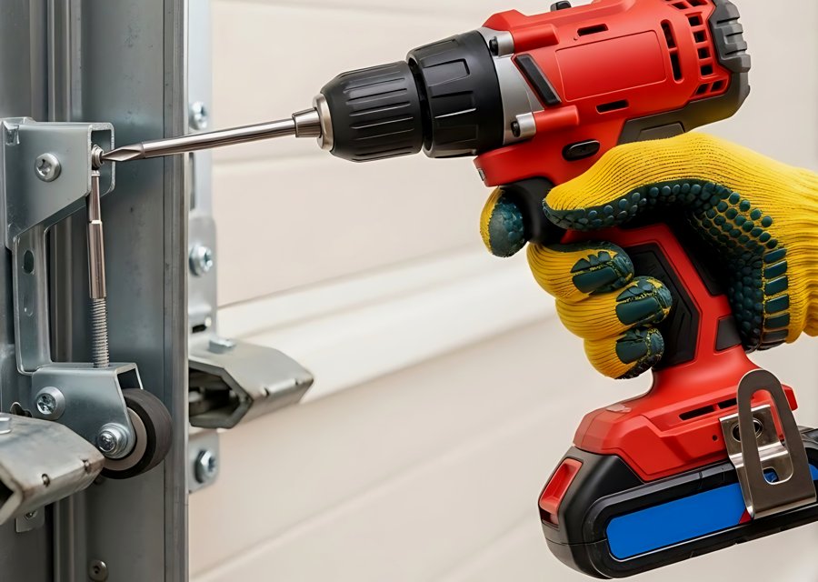 Garage-door work by Woodwest Garage Doors in Peachtree Corners, GA