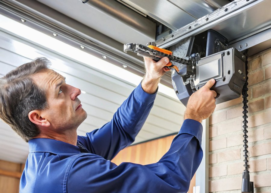 Garage-door work by Sebastian Garage Door Services in Bel Air, MD