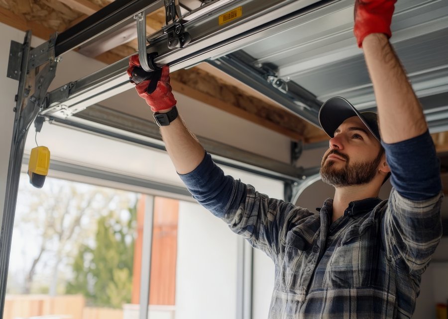 Garage-door work by C & C Garage Doors and Services, LLC in Little Rock, AR
