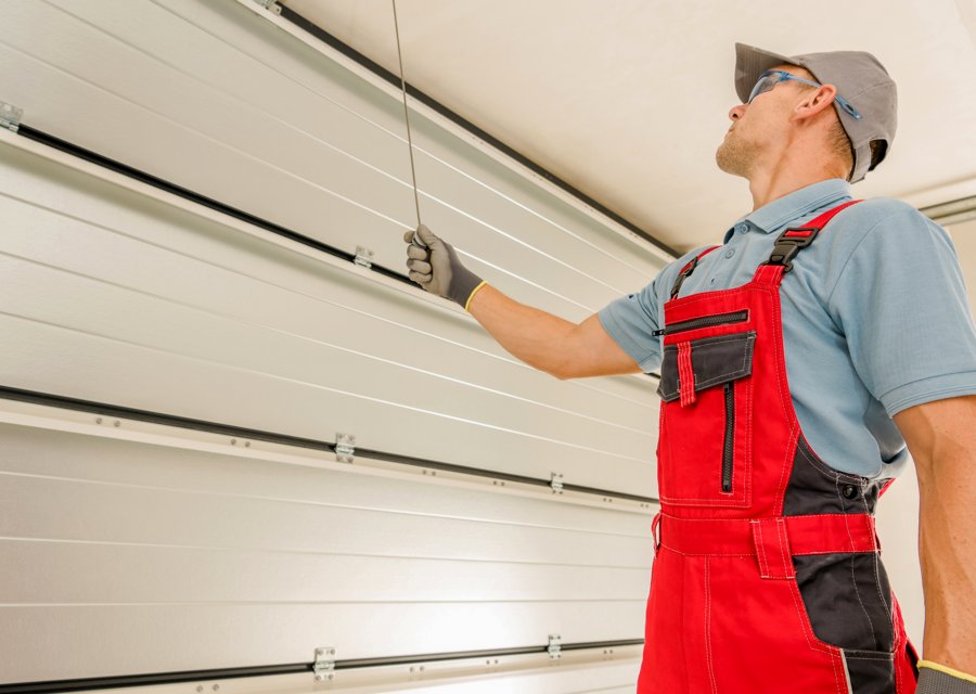 Garage-door work by Crews Garage Door Company in Sykesville, MD