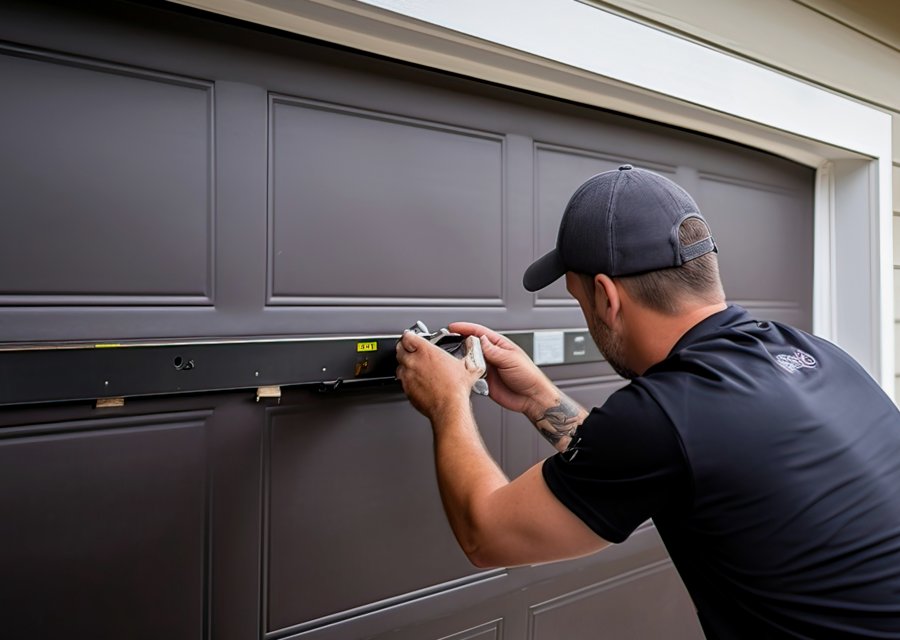 Garage-door work by Affordable Garage Door Service in Homewood, AL