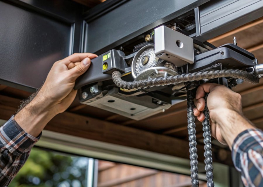 Garage-door work by Evans Garage Door in Paramus, NJ