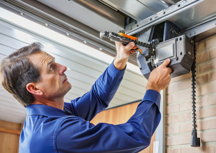 Garage-door work by KR Garage Solutions in Albany, NY