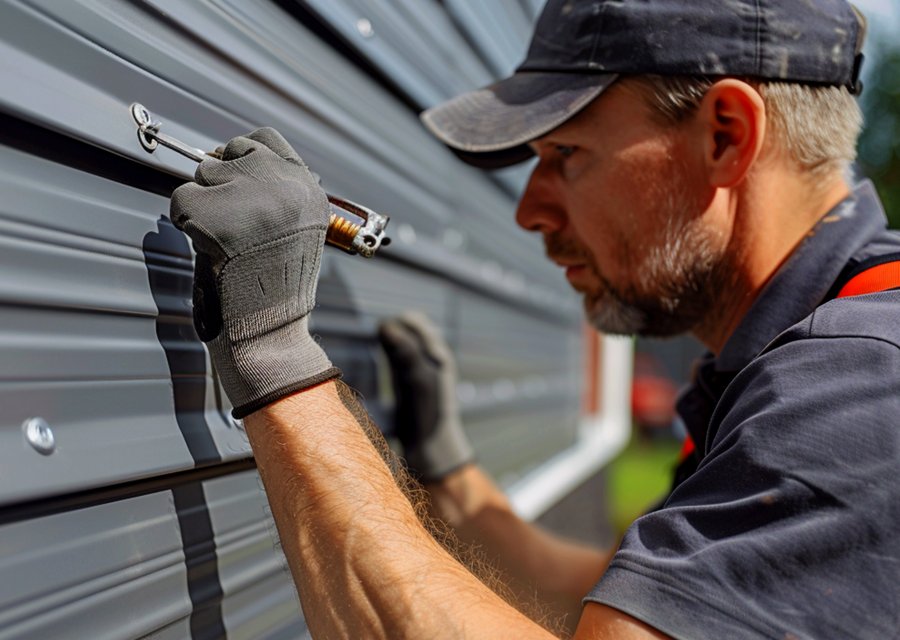 Garage-door work by Tomys garage door in Lithia Springs, GA