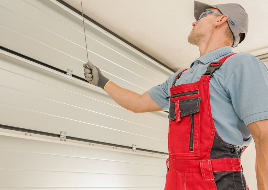 Garage-door work by The Garage Door Specialist in Edgewater, CO