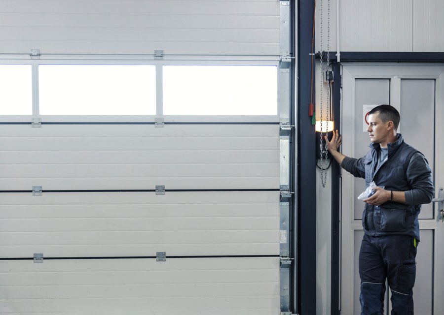 Garage-door work by FDS Garage Doors LLC in New York, NY