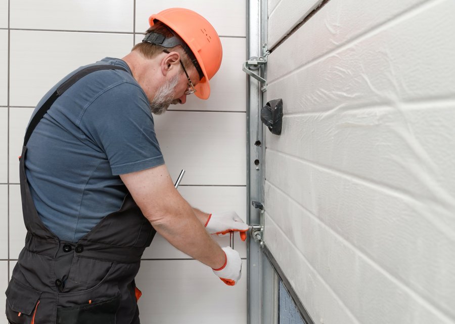 Garage-door work by Premium Garage Door Service in Guttenberg, NJ