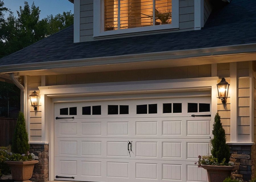 Garage-door work by Mike's Garage Door in Babylon, NY