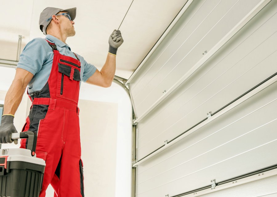 Garage-door work by Yesul Garage Door Experts in Chapel Hill, NC