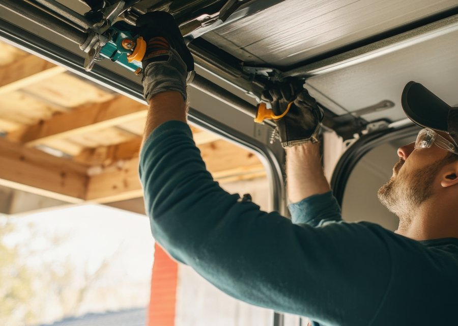 Garage-door work by Bestway Garage Door Repair in Springfield, VA