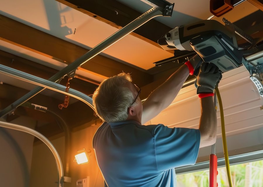 Garage-door work by Go Pro Garage Door service in Eugene, OR