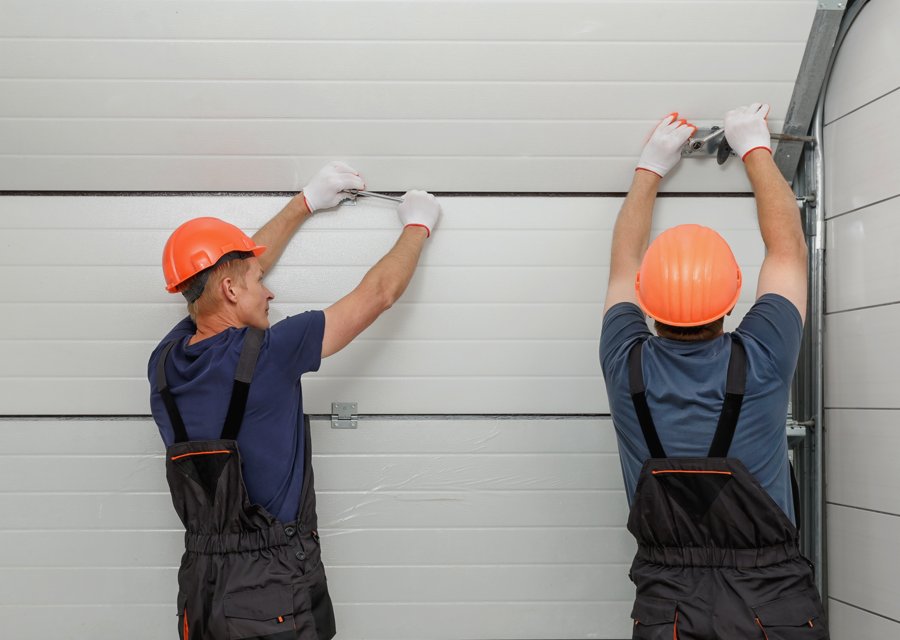 Garage-door work by Glover Garage Door Pros in Red Bank, NJ