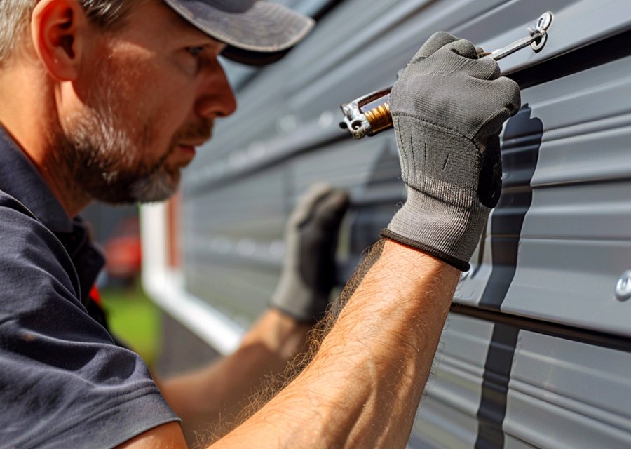 Garage-door work by Windsor Garage Door Repair Specialists in Peachtree City, GA