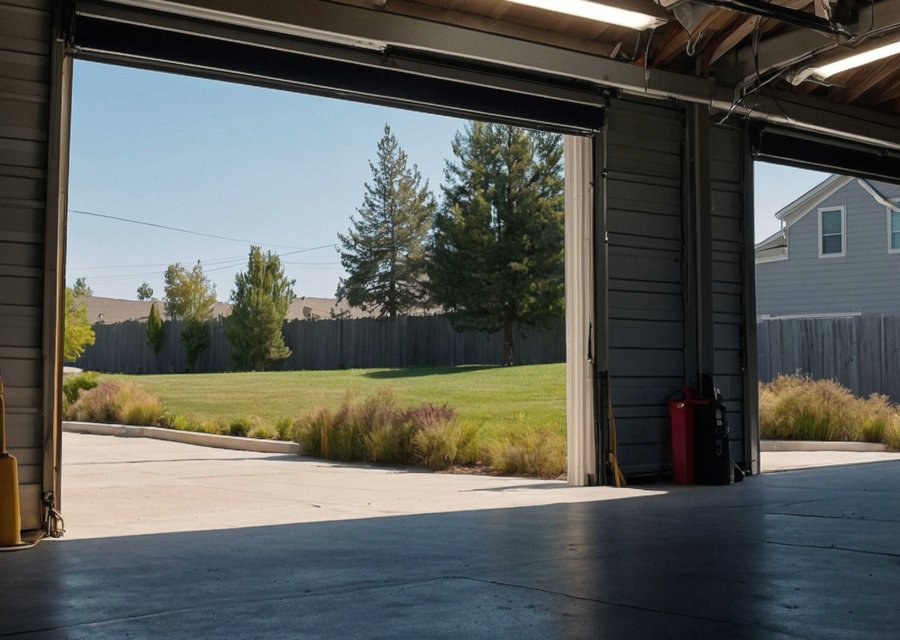 Garage-door work by Sergio & Sons Garage Door Service in Garden City, NY