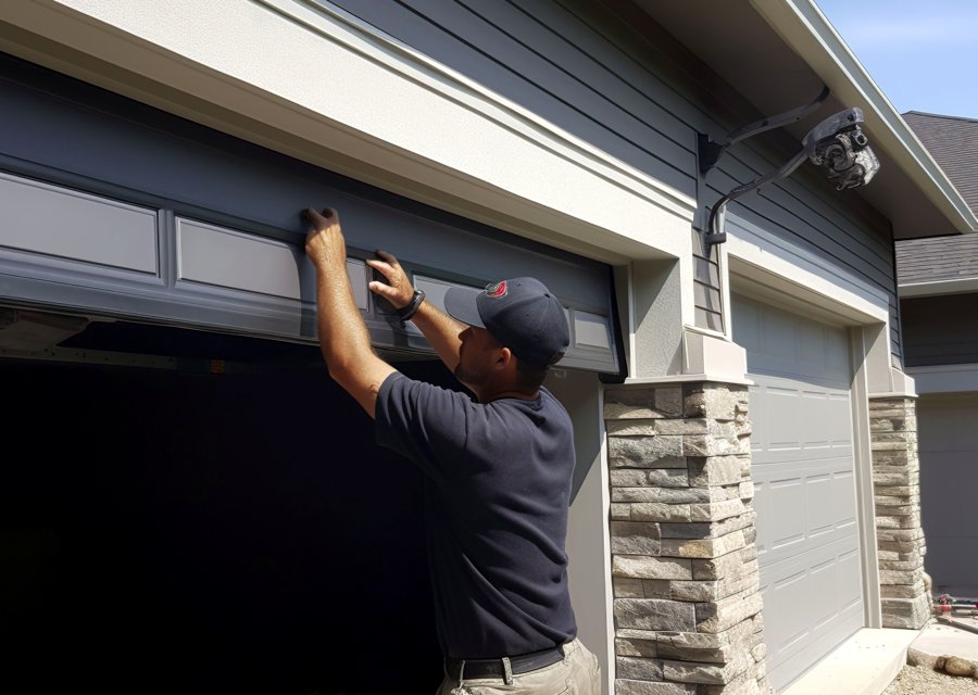 Garage-door work by Top-Notch Garage Door Services in Indianapolis, IN