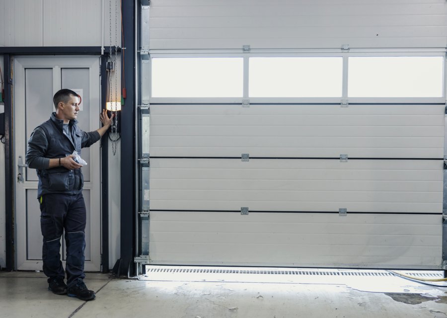 Garage-door work by One Stop Garage Door Company in Coppell, TX