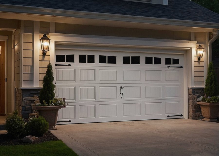Garage-door work by B & M Garage Doors, Inc. in New York, NY