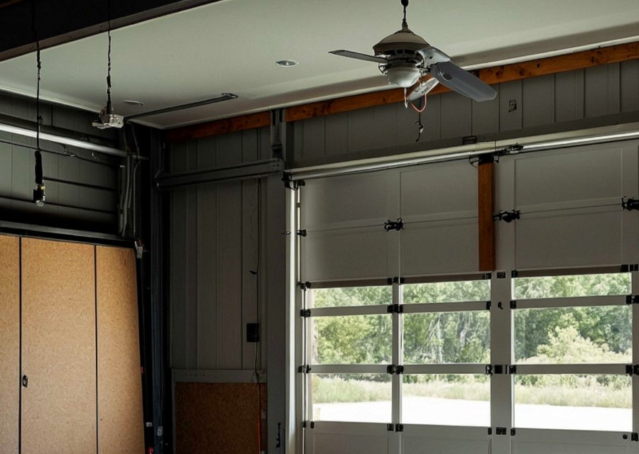 Garage-door work by QC Garage Door Solutions in Carthage, NY