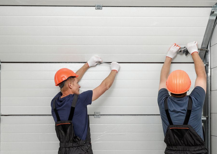 Garage-door work by Champion Garage Doors in New York, NY