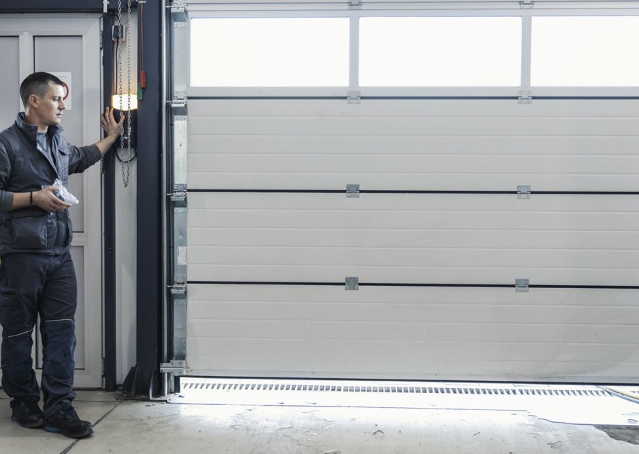 Garage-door work by Premium Overhead Garage Door in Clinton, IN