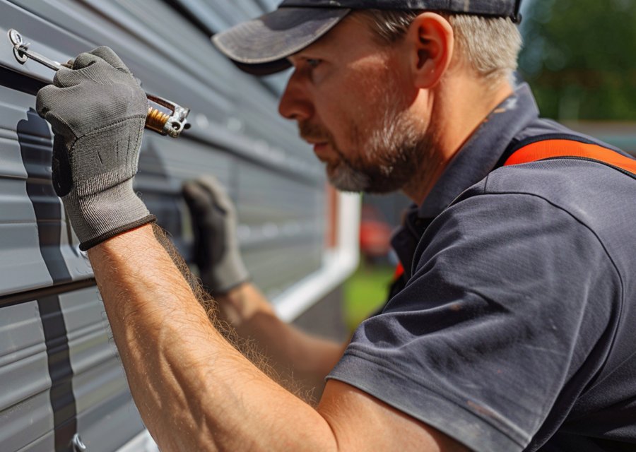 Garage-door work by CW Garage Doors in Jacksonville, FL