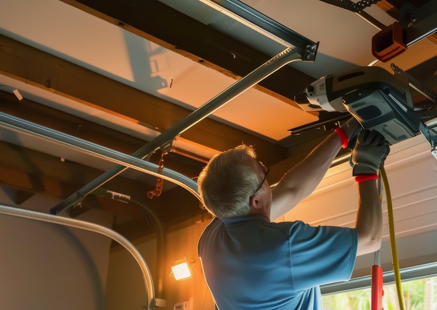 Garage-door work by Thorpe Garage Door's Repair Services in Columbus, OH