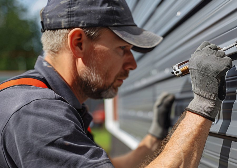 Garage-door work by Wayne Garage Door Service in Newnan, GA