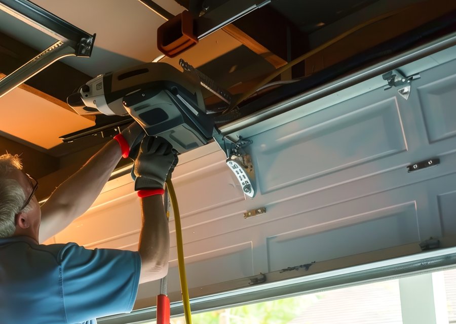 Garage-door work by Spring Kings Garage Doors in Duluth, GA