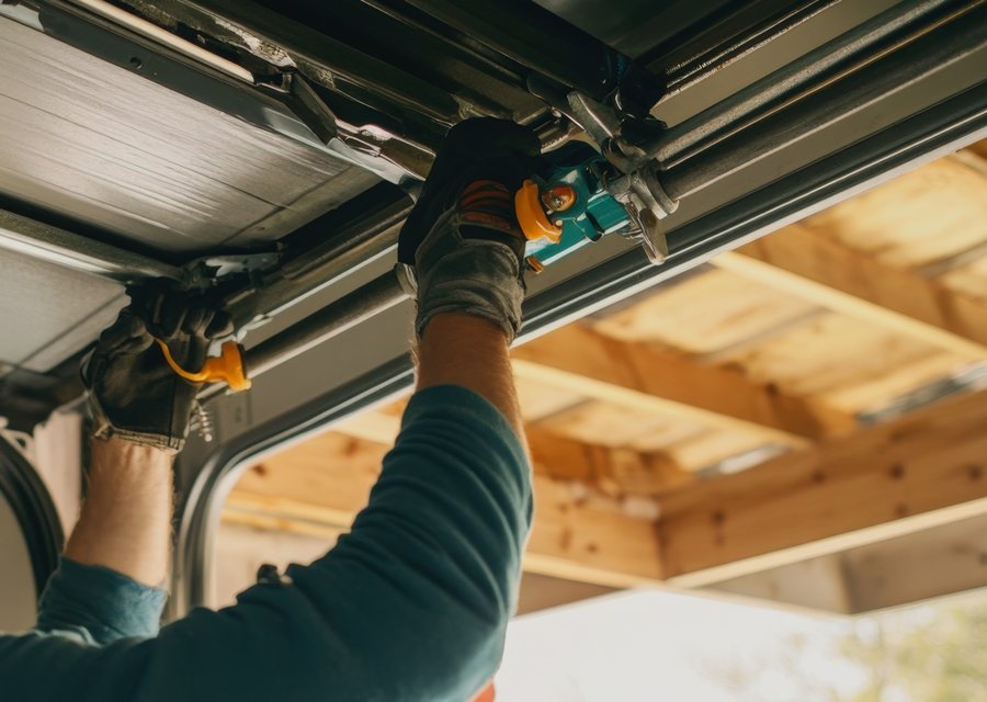 Garage-door work by J's Garage Door Repair & Installation in Shrewsbury, NJ
