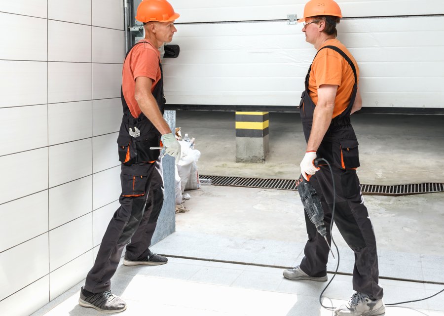 Garage-door work by Fimbel Garage Doors in New York, NY
