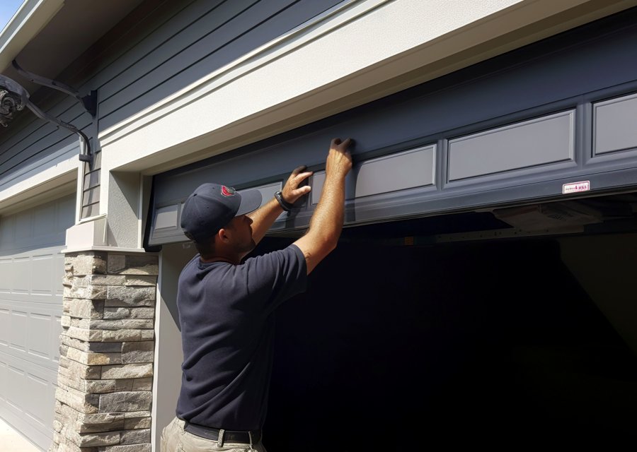 Garage-door work by Dynamic Garage Door Repair LLC in Sioux Falls, SD