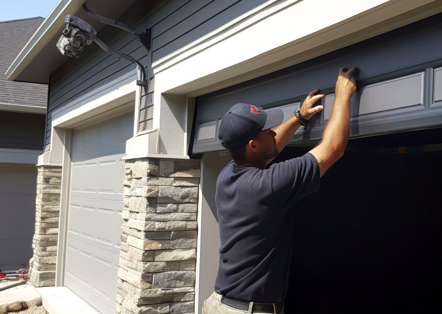 Garage-door work by Ninja Garage Door Repair in Mckinney, TX