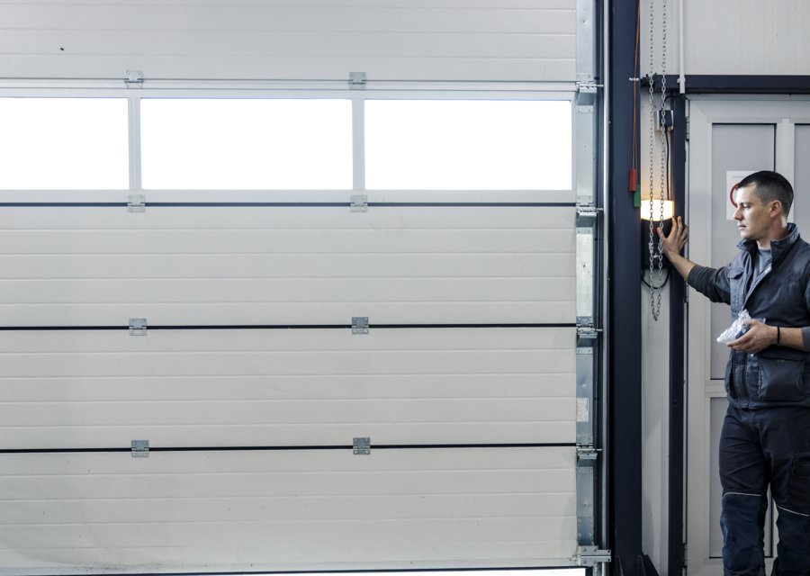 Garage-door work by Parkins Garage Door Co in Westford, MA