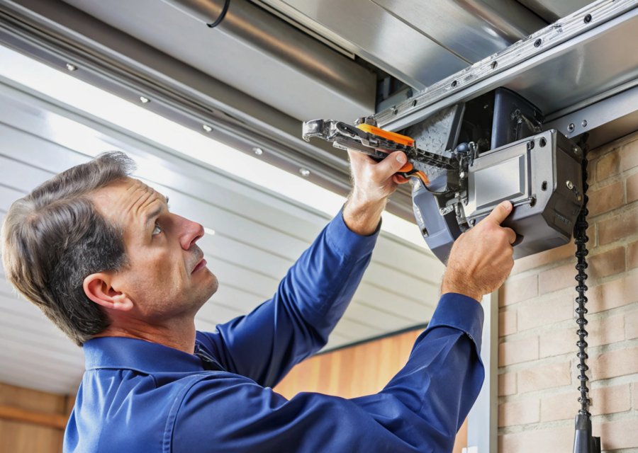 Garage-door work by Newman Garage Doors in Alexandria, VA
