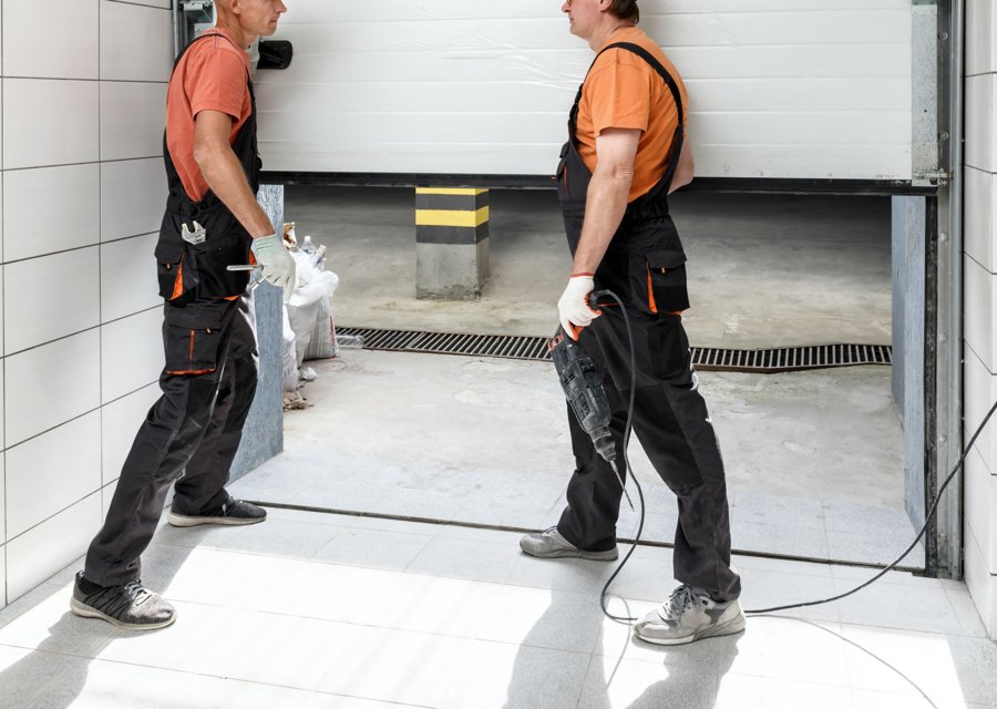 Garage-door work by Sebastian Garage Door Repair in Glen Allen, VA