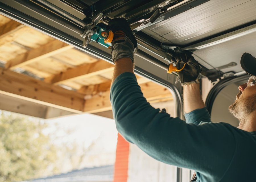 Garage-door work by Raise Up Garage Door Services in Ruidoso, NM